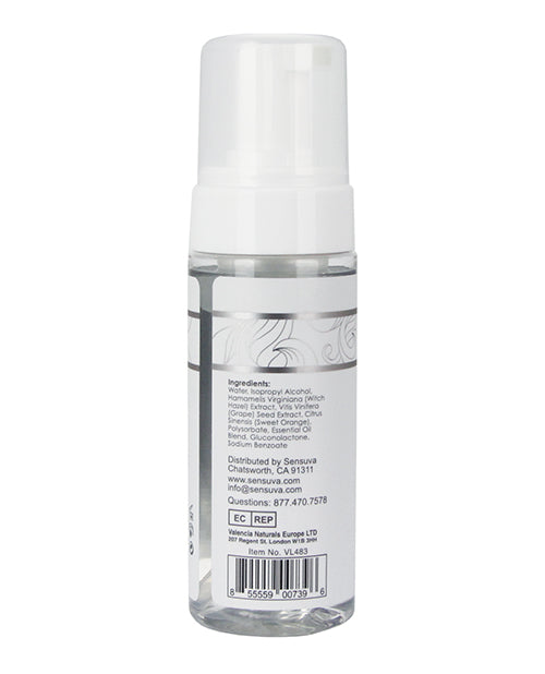 Sensuva Think Clean Thoughts Foaming Toy Cleaner - 5.07 Oz