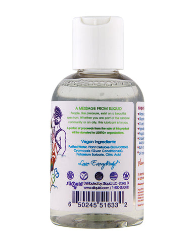 Sliquid Naturals Sparkle Pride Water Based Lube - 4.2 Oz