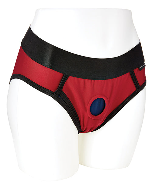 Sportsheets Em.ex. Contour Harness Xx-large - Red