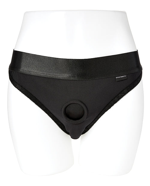 Sportsheets Em.ex. Silhouette Harness Xxx-large - Black