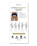 Sportsheets Lush Strap On - Cobalt