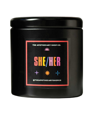 Gender Fluid She/her Candle