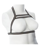 Gender Fluid Silver Lining Harness - S-l Black-silver