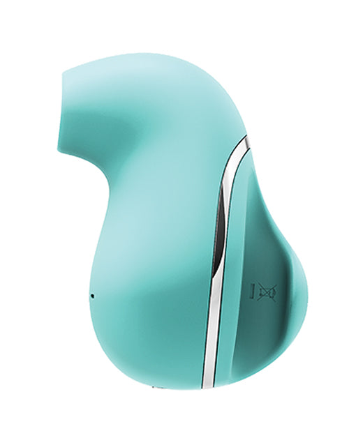 Vedo Suki Rechargeable Vibrating Sucker - Tease Me Turquoise