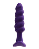 Vedo Twist Rechargeable Anal Plug - Purple