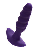 Vedo Twist Rechargeable Anal Plug - Purple