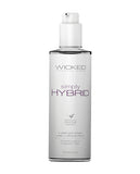 Wicked Sensual Care Simply Hybrid Lubricant - 4 Oz