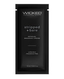 Wicked Sensual Care Stripped & Bare Unscented Massage Cream  - .34 Oz