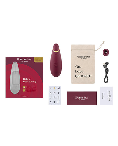 Womanizer Premium 2 - Bordeaux