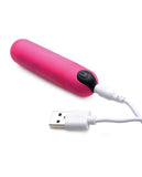 Bang! Vibrating Bullet W- Remote Control - Pink