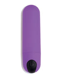 Bang! Vibrating Bullet W- Remote Control - Purple