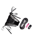 Bang! Power Panty & Blindfold Kit - Pink