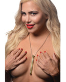 Charmed 7x Vibrating Necklace - Gold