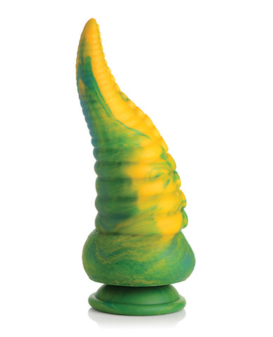 Creature Cocks Monstropus Tentacled Monster Silicone Dildo - Green-yellow