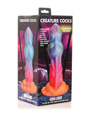 Creature Cocks Glow-in-the-Dark Aqua-Cock Silicone Dildo