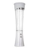 Zero Tolerance Sucking Good Rechargeable Vibrating Pump - White-clear