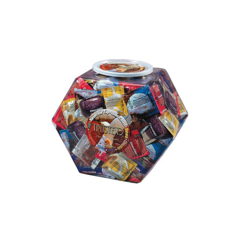 Trustex Assorted Flavored Condoms 288Pc Bowl
