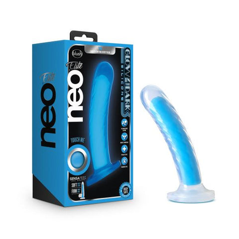 Neo Elite Glow In The Dark Tao 7in Dual Density Neon Blue