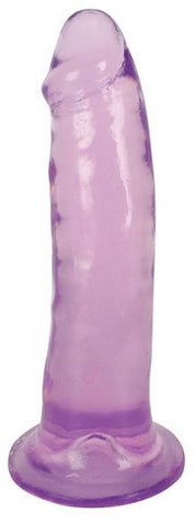 Lollicock 7 inches Slim Stick Dildo Grape Ice Purple