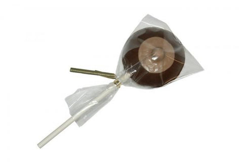 Erotic Chocolate Small Single Boob with Stick Lollipop