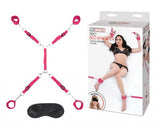 Lux Fetish 7pc Bed Spreader Hot Pink