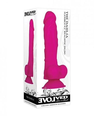 Evolved The Dahlia Flexible 9.5 Realistic Dildo "