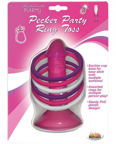 Pink Pecker Party Ring Toss Game