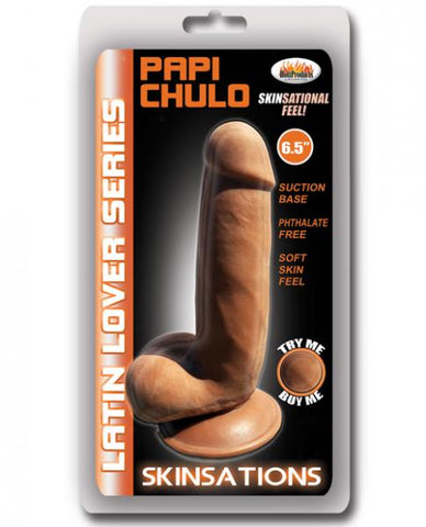 Latin Lover Papi Chulo 6.5 inches Tan Dildo