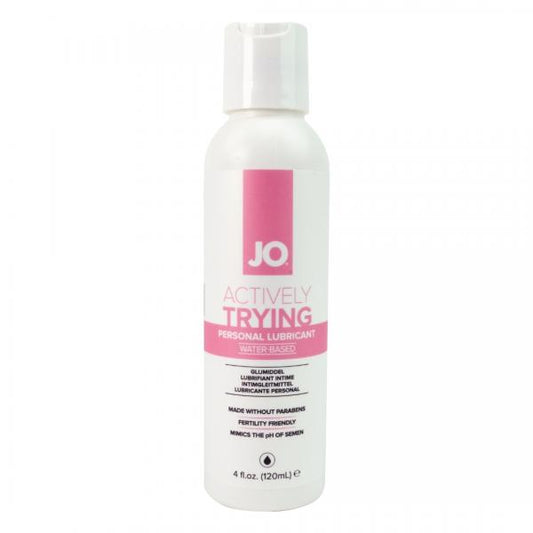 Jo Actively Trying W/o Parabens 4 Oz