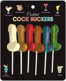 Cocktail Cock Suckers 6 Pcs