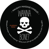 Wanna Bone Pumpkin Spice Massage Candle