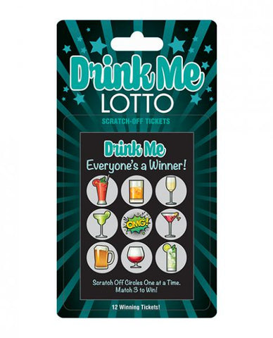 Drink Me Lotto Scratch Off Tickets 12