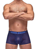 Diamond Mesh Mini Short Navy Medium