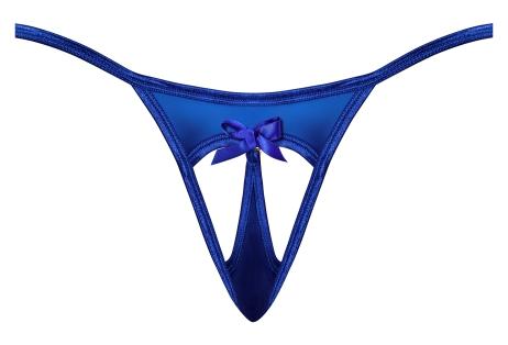 Holidaze Pull Open G-string Cobalt L/xl