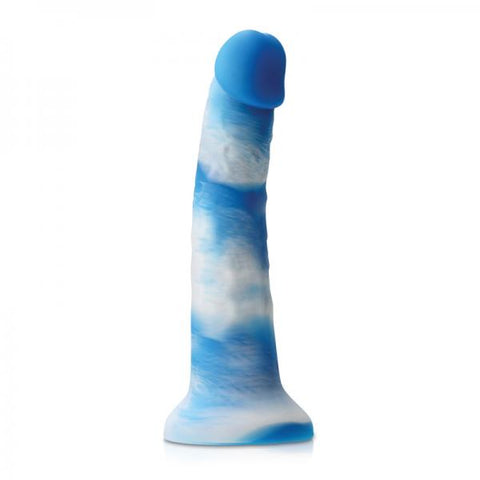 Colours Pleasures Yum Yum 8in Dildo Blue