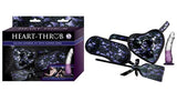 Heart-throb Deluxe Harness Kit Curved Dong Purple