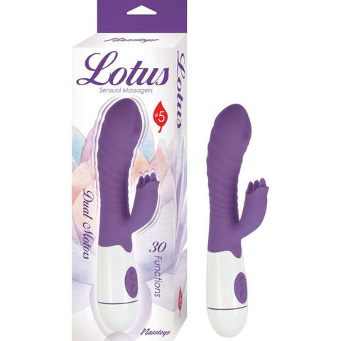 Lotus Sensual Massagers -5 Purple