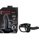 Erection Assistant Hollow Strap-on 8.5 Black "