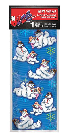 Snowman Holiday Gift Wrap