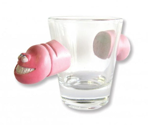 Horizontal Penis Shot Glass