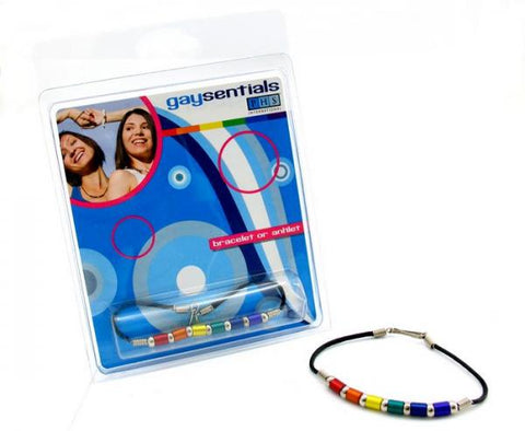 Gaysentials Aluminum Tube Beads Bracelet