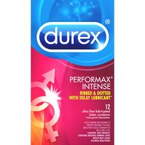 Durex Latex Condoms Performax Intense 12 Pack