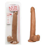 Size Queen 12in Brown
