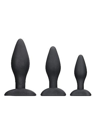 Apex Butt Plug Set Black