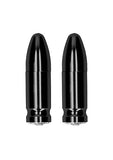 Ouch Magnetic Nipple Clamps Diamond Bullet Black