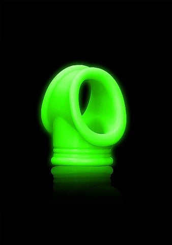 Glow Cock Ring & Ball Strap Glow In The Dark
