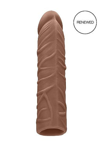 Realrock Penis Sleeve 7in Tan