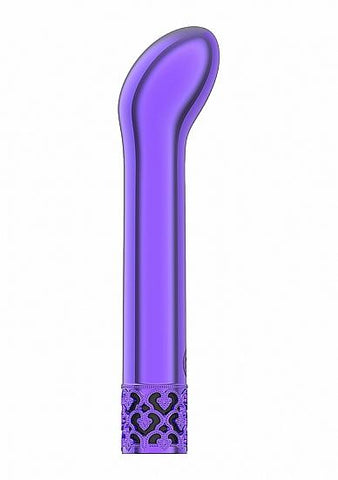 Royal Gems Jewel Purple Abs Bullet Rechargeable