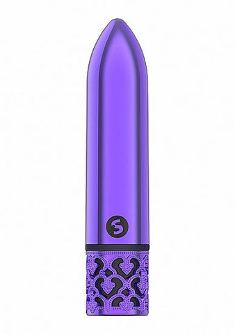 Royal Gems Glamour Purple Abs Bullet Rechargeable