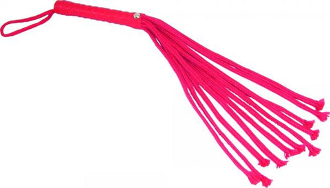 Sex & Mischief Red Rope Flogger